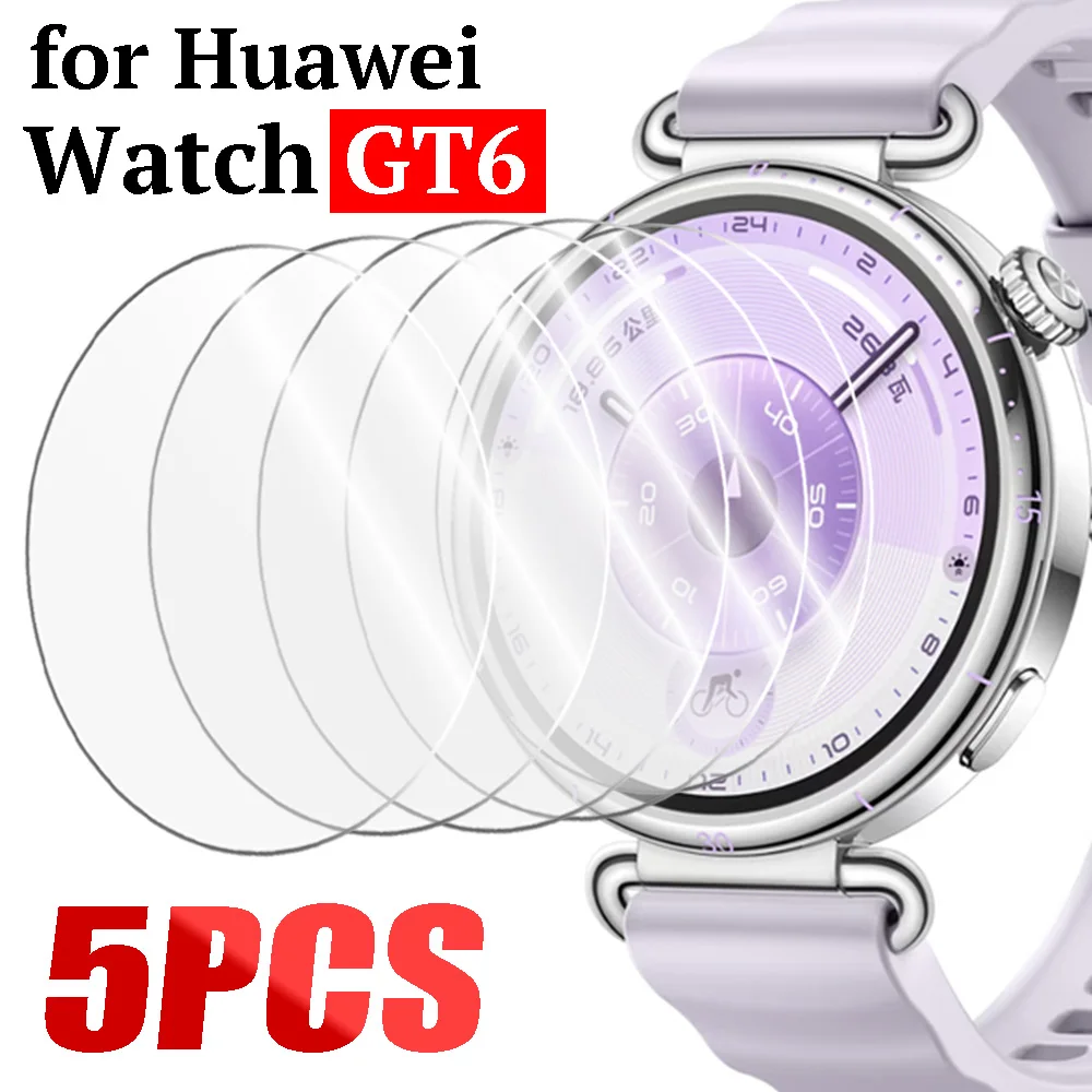 

Закаленное стекло 9H для Huawei Watch GT6 41 мм/46 мм, защитная пленка для экрана HD, прозрачная защитная пленка против царапин для Huawei Watch GT6 Pro