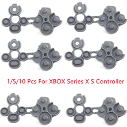 1/5 Pcs Conductive Pads For XBox Series X S Controller High Quality Silicone Replacement Button Pad Parts Repair Gamepad
