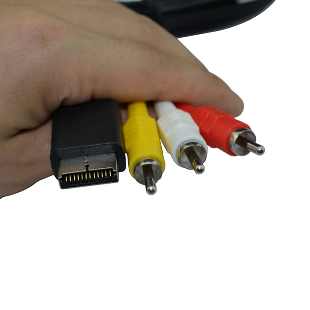 Audio Video AV Cable for for PS2 for PS3 3RCA video cable game Full needle