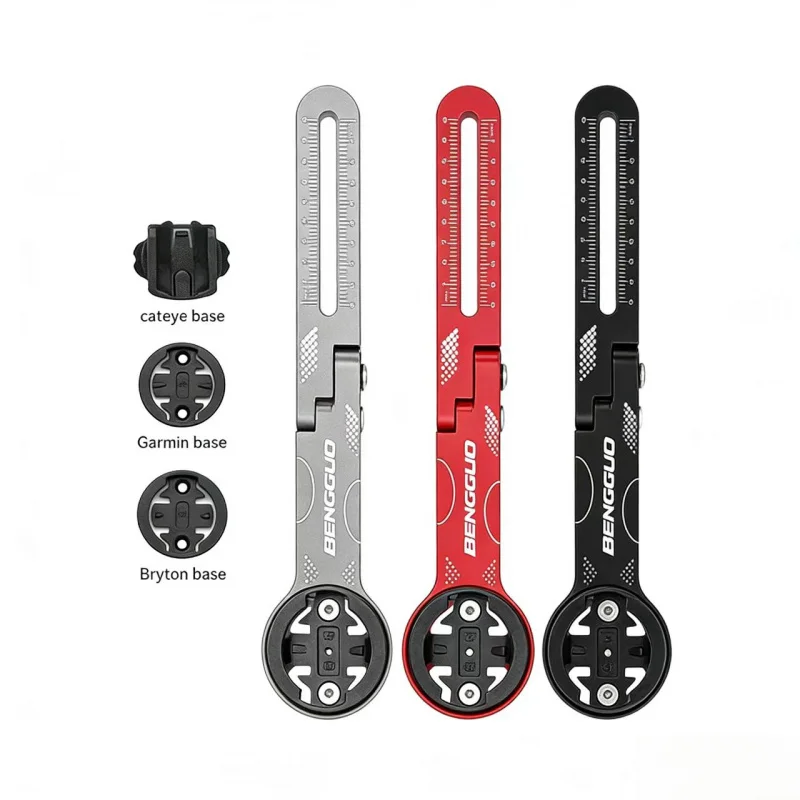 

Aluminum Alloy Bicycle Computer Mount Integrated Handlebar Adjustable Bracket For Road Mountain Bike Light Cycling Accessory
