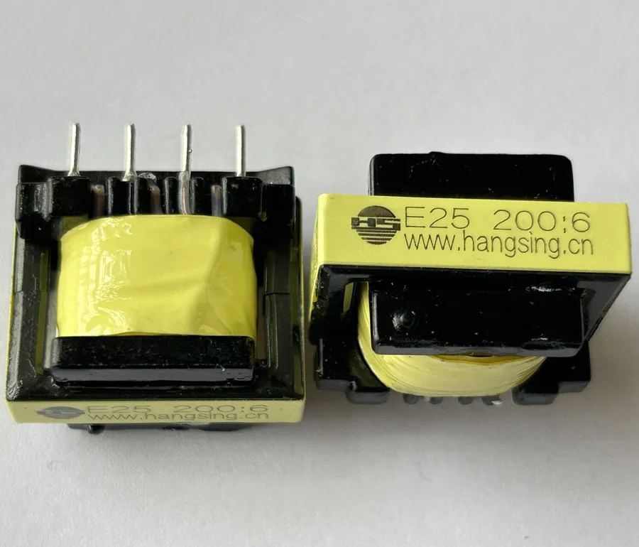 Pulse Transformer EE25 200:6 8 feet  3 4 Windings Auxiliary Power Transformer Parts For ZX7-200 inverter welding machines