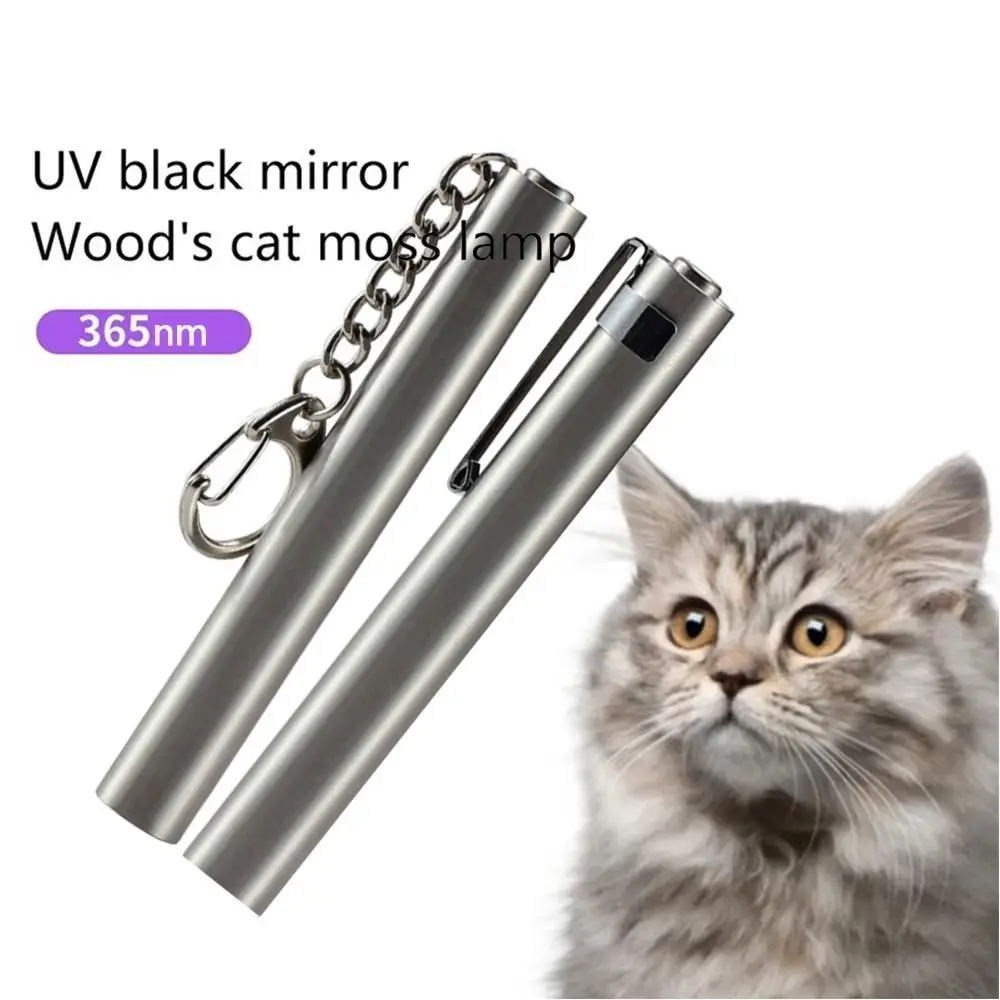 UVA Longwave UV Flashlight Shortwave 254nm Blacklight LED Flashlight 395nm 365nm UV Flashlight Lamps Minerals Detector