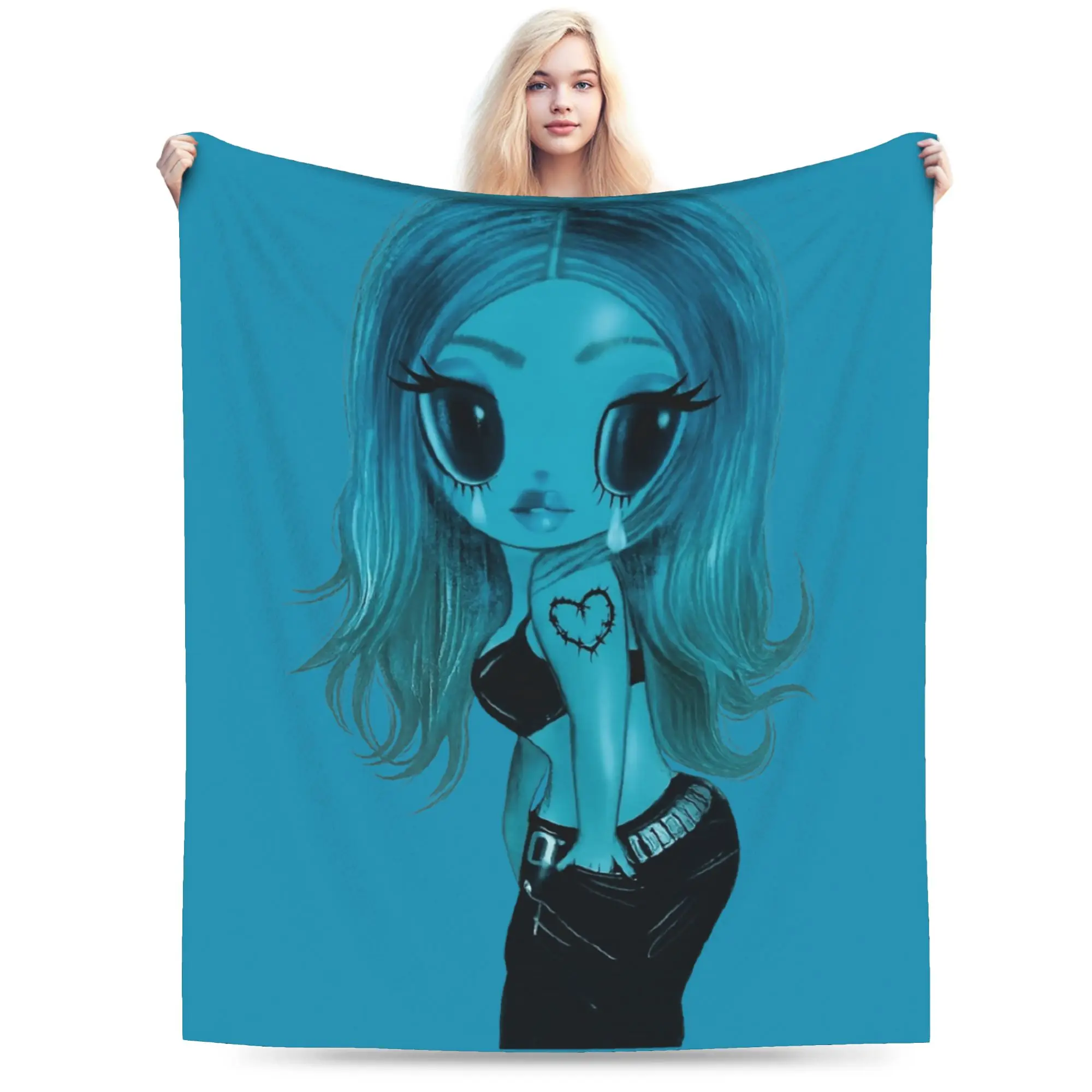 K-Karoled G NMADST New Album Merch Blanket Lightweight Thin Fleece  Throw Blanket Cozy Bedding Throws