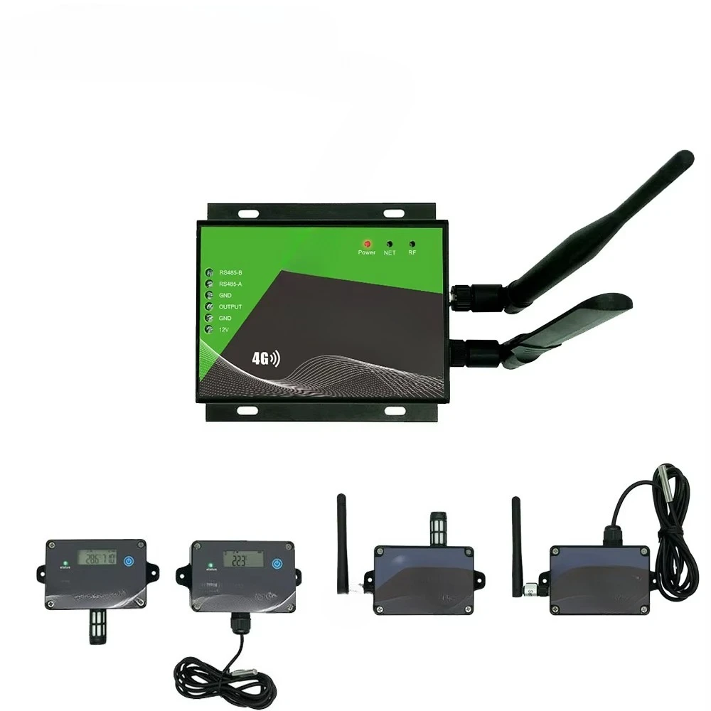 Warehouse Use Temperature and Humidity Monitoring System 4G LoRa Iot Gateway