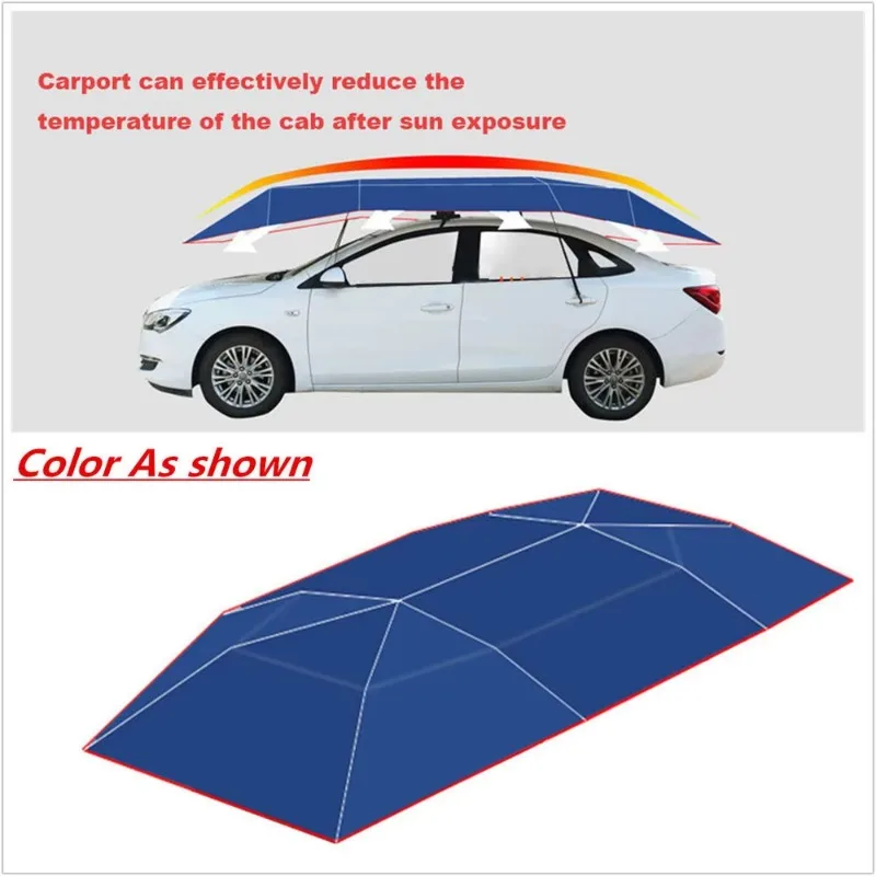 Folding Sunshade Hail Protection UV Protection Waterproof Oxford Fabric