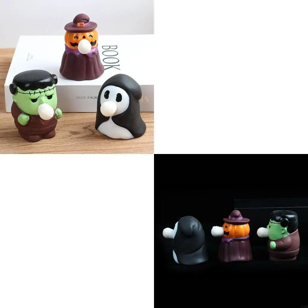 Halloween Stress Toy Party bevorzugt Zombie Kürbis fördern Stressabbau