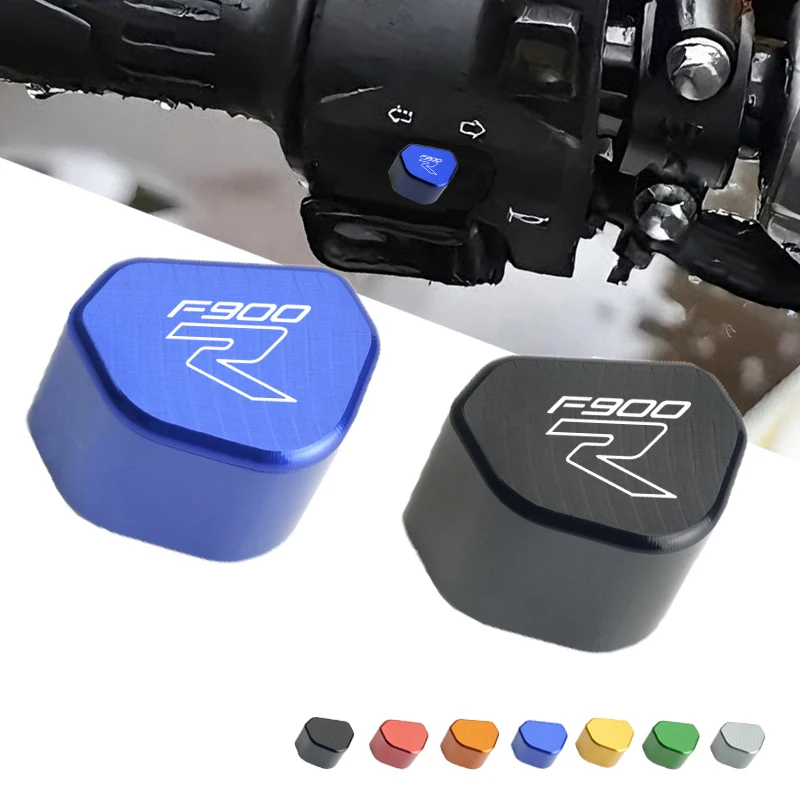 دراجة نارية زر بدوره إشارة التبديل غطاء مفتاح لسيارات Bmw F900r F900xr F 900 F900 R/XR F 900R 900XR CNC الألومنيوم