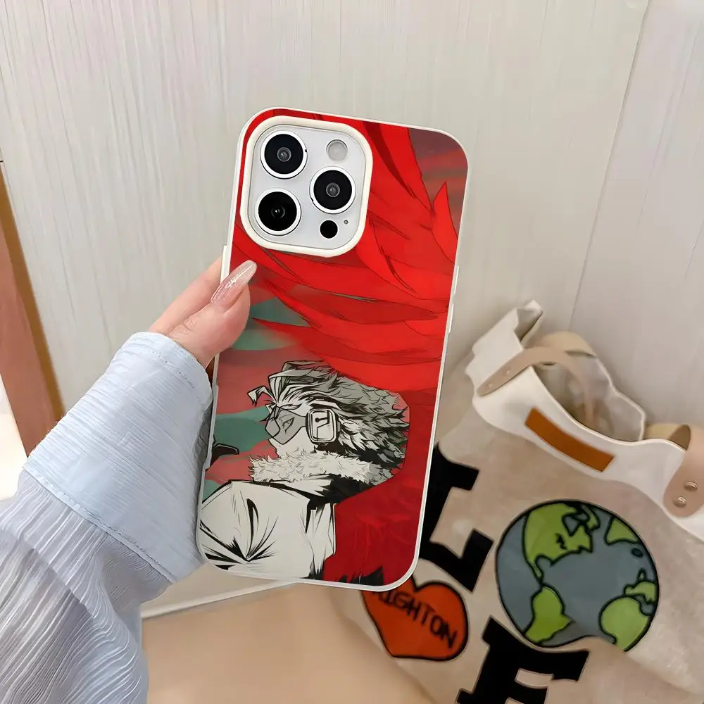 

Anime M-My Hero Academia Phone Case IPhone 17 Air 16 15 14 Plus 13 Pro Max 2 Soft Frosted Candy Transparent Jelly 2-in-1