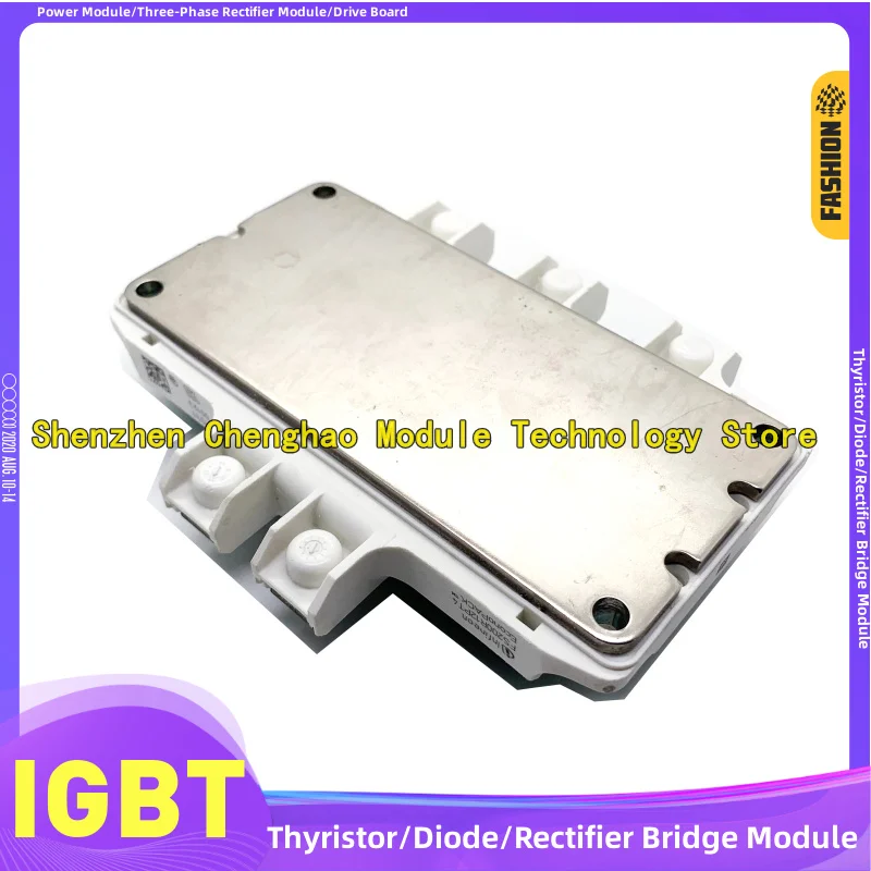 A set of driver board+module ZGAD-561+FS200R12PT4