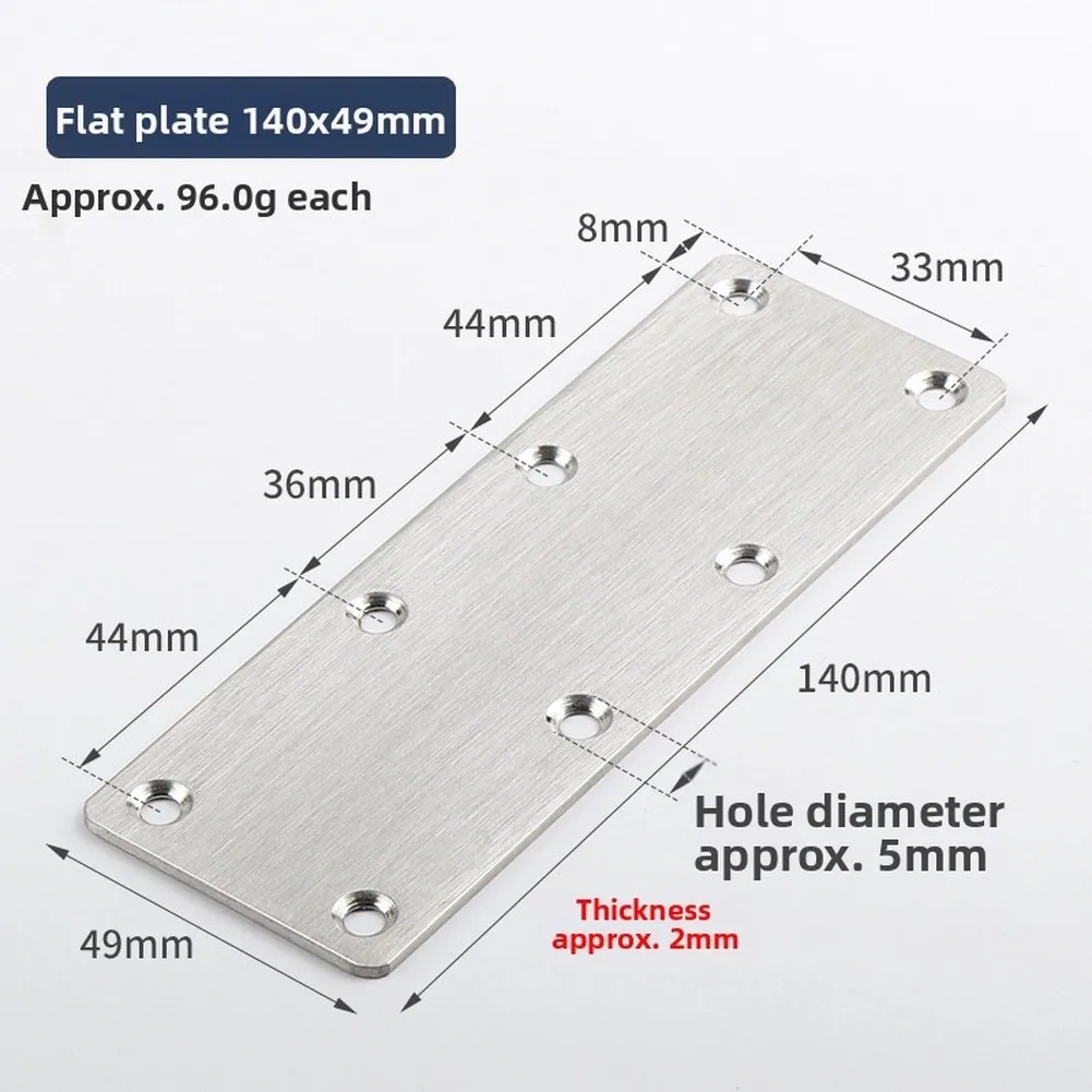 Right Angle Corner Code Made of Brushed Stainless Steel for Minimalist Design Integration and Functional Support