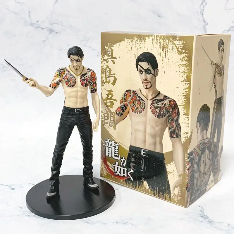 Nuevo 17cm Digsta Like A Dragon Goro Majima figura de Anime Kazuma Kiryu figura de acción Ichiban Kasuga estatuilla muñeca de modelos coleccionables
