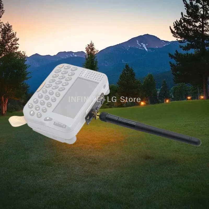 شاشة 2.33 بوصة ESP32-S3 جهاز بيجر إنترنت الأشياء المحمول: لوحة مفاتيح QWERTY، NFC/RFID، GPS، إصدار SX1262 LoRa