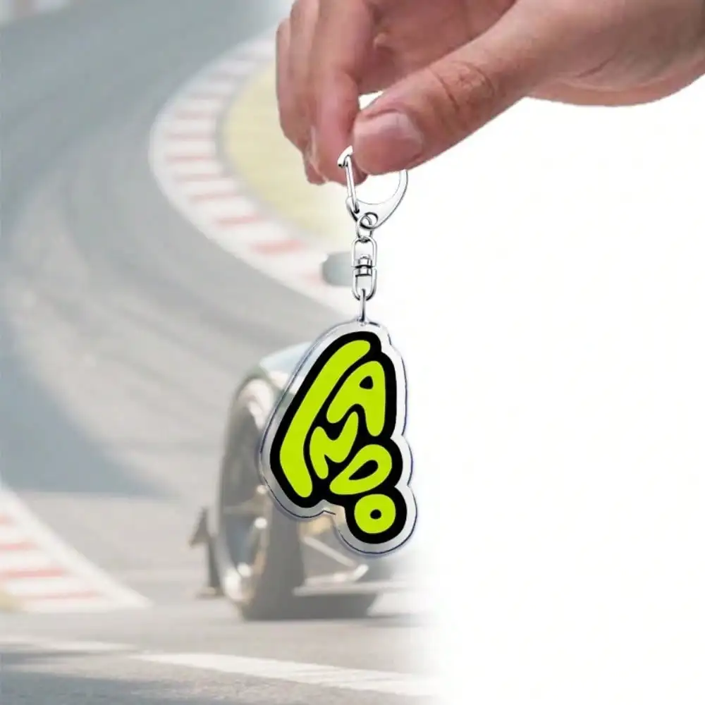 Fast Furious Racing Motorsport Schlüsselanhänger Schlüsselanhänger Zubehör Taschenanhänger Lando Fahrer Schlüsselanhänger Damen Schlüsselanhänger Schmuck Fan Geschenk – Detail 13