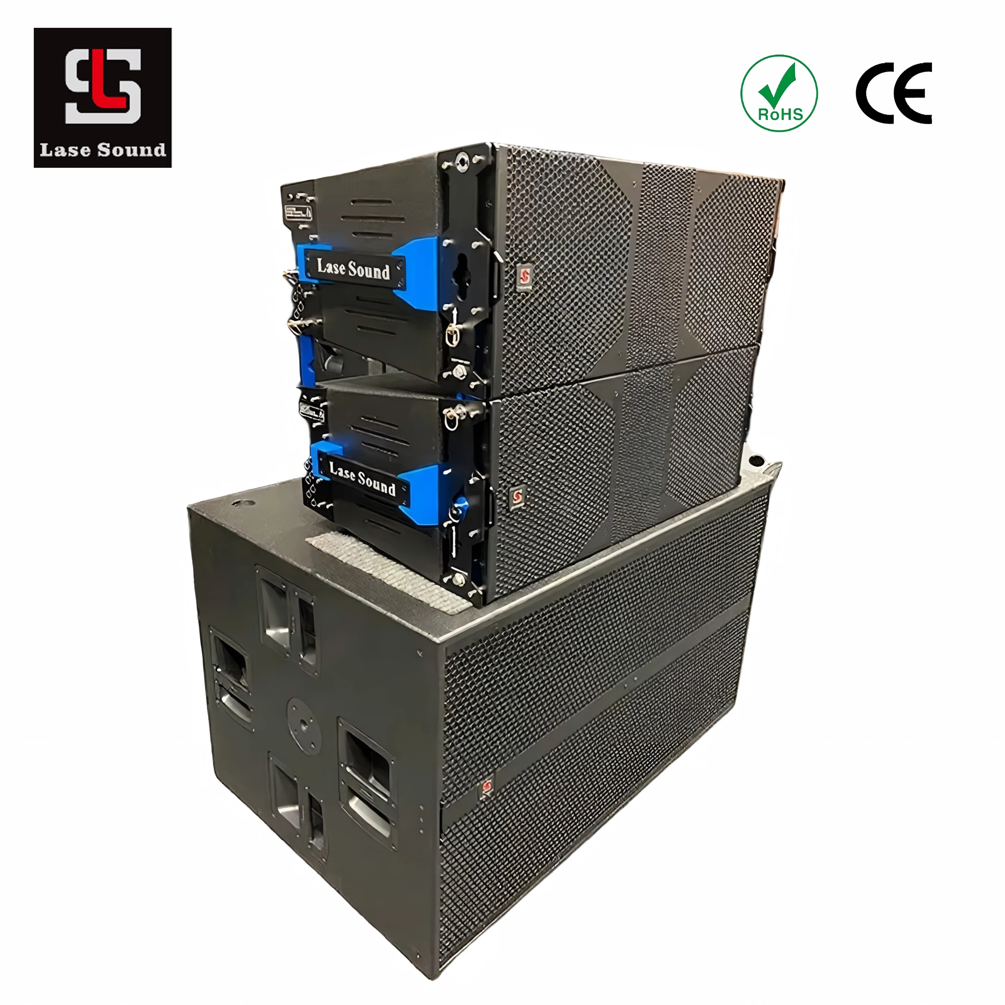 1020W  Powered Line Array Speaker Tour-Grade 138dB  Professional Sound System for Stadium