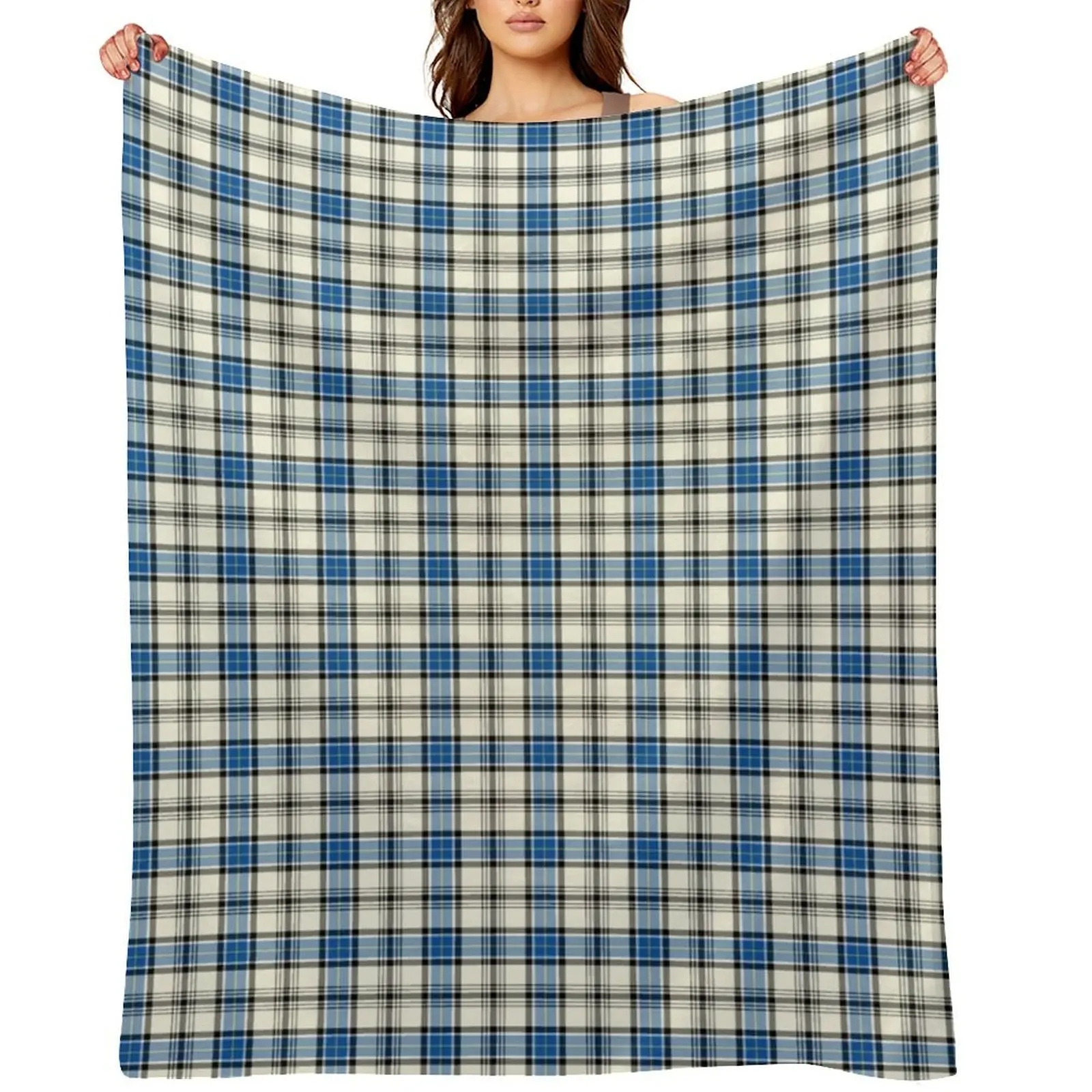 

Clan Hannay Tartan Throw Blanket Retros Decoratives Thermal Soft Plush Plaid Blankets