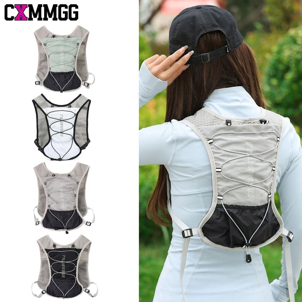 1PCS Hydrated Backpack,5L Running Vest, Hiking Backpack,Suitable for Running, Hiking, Marathon, and Both Men and Women Cycling