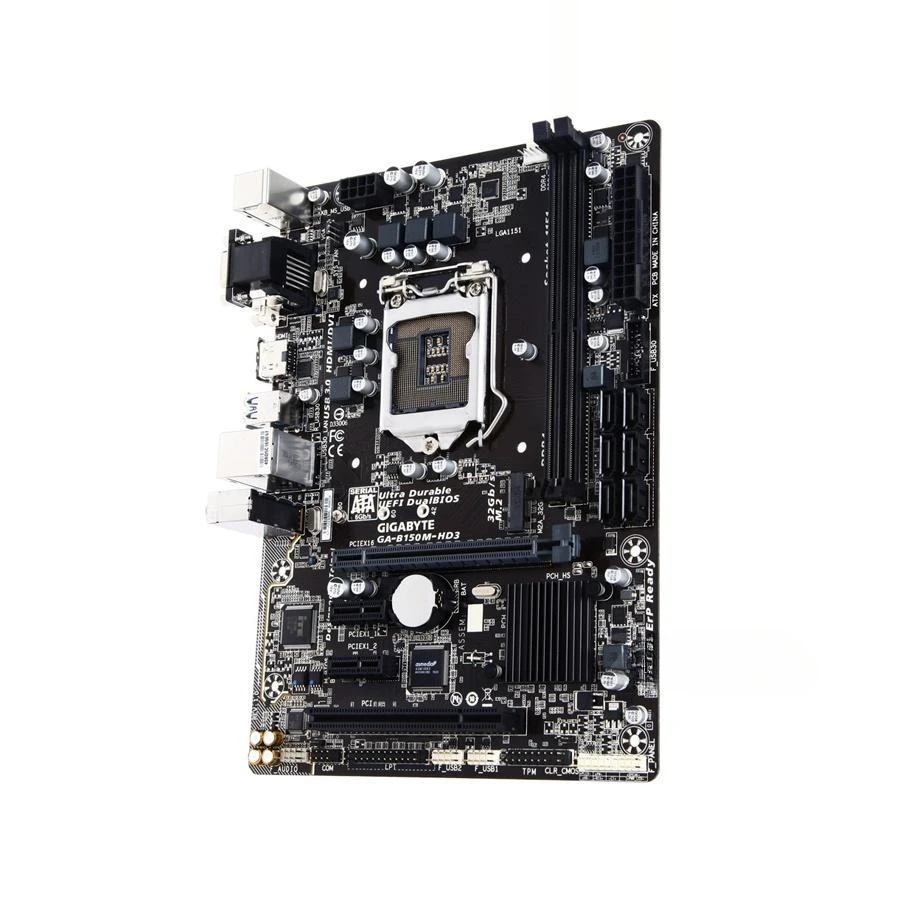 For Gigabyte GA-B150M-HD3 Main Board Support 1151-pin DDR4 Memory M.2 Hard Disk