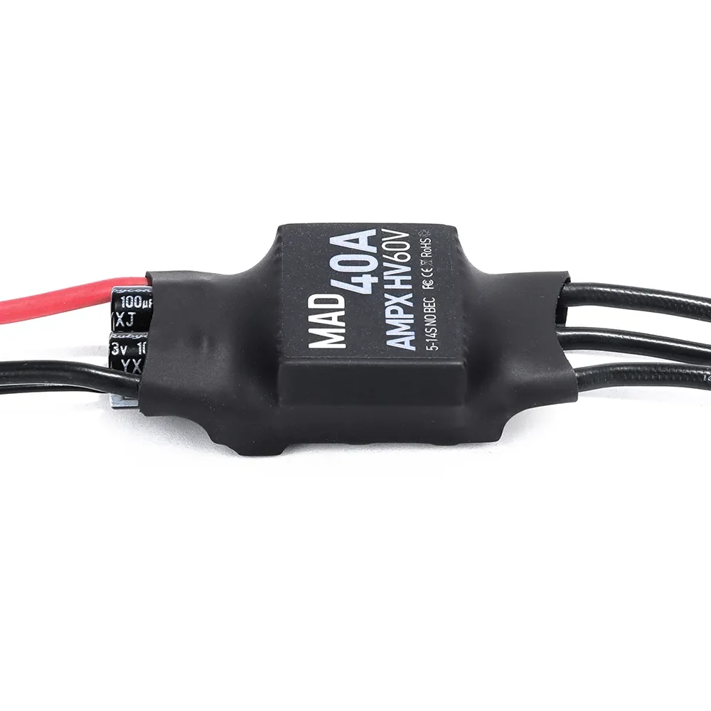 AMPX 40A(5-14S) ESC Regulator High Voltage Dr-one Motor Controller for Long-range Mapping Dr-one Quadcopter, Heaxcopter Dro-ne