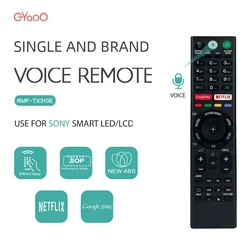 RMF-TX310E Voice Remote Control RMF-TX310E Replacement For Sony 4K Ultra HD Smart LED TV KDL-50W850C XBR-43X800E RMF-TX310U 300B