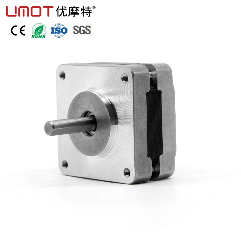 

UMOT Nema16 Шаговые двигатели 39x20 ммВысокая точность 1,8 градуса DC24V Крутящий момент 0,11 Нм Вал 5 мм Ультратонкие микророторные шаговые двигатели