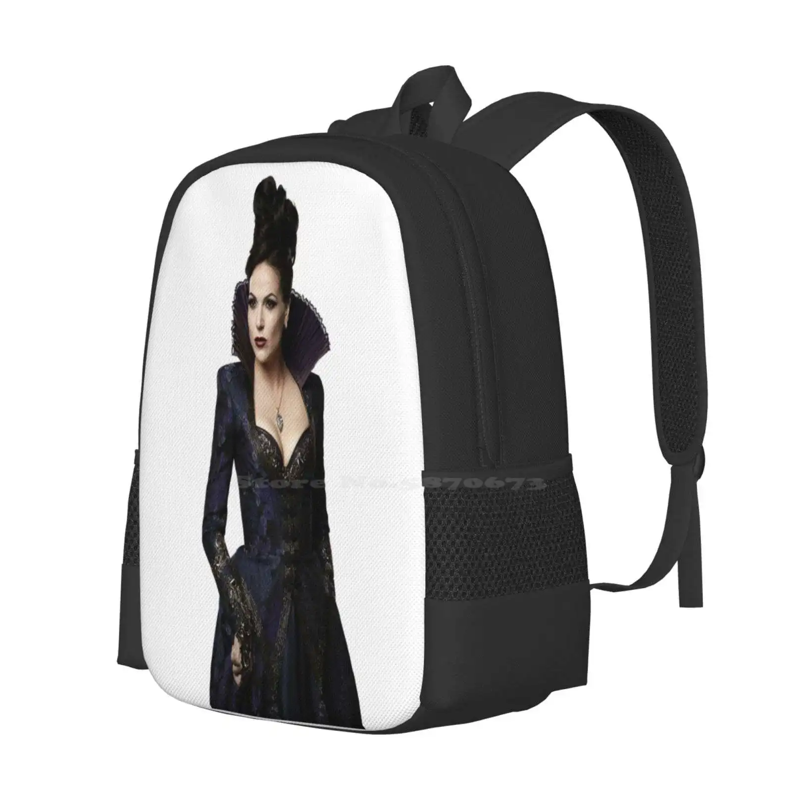 Once Upon A Time-Regina Mills-Evil Queen Hot Sale Backpack Fashion Bags Ouat Once Upon A Time Lana Parrilla Evil Queen Regina