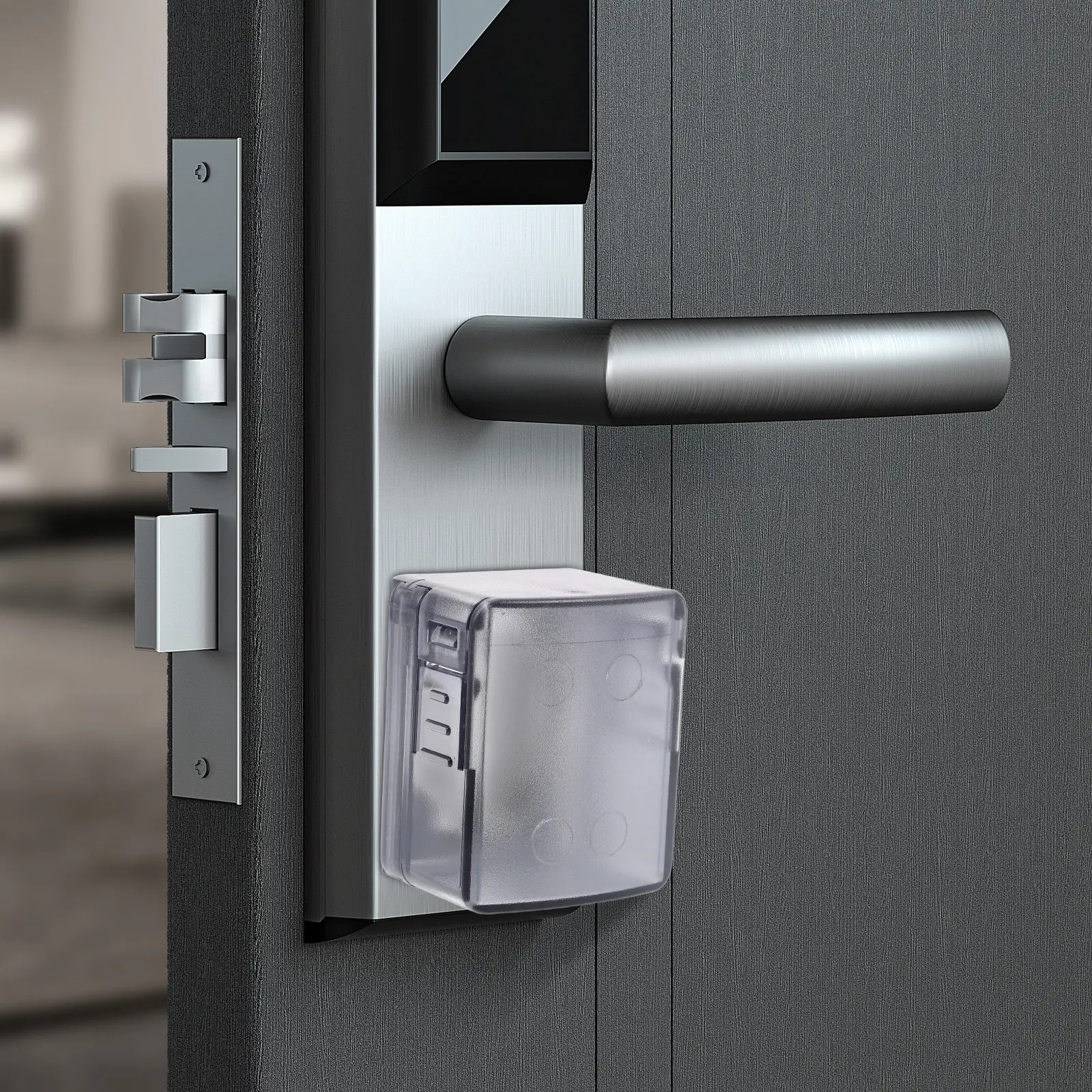 Child Proof Door Lever Lock Fine Craftsmanship Multi-Functional Safety Cover for Baby Door Handles Peace of Mind Home Security