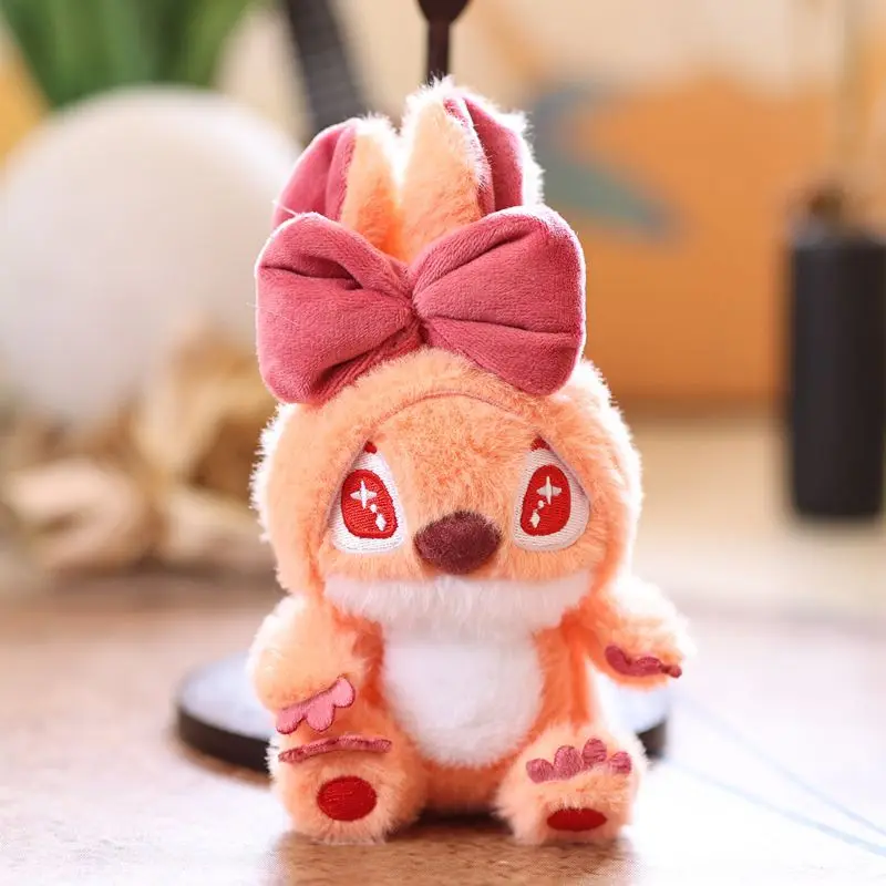 Boîte mystère Disney Candy Stitch, figurine d'anime, jouet mignon, porte-clés, pendentif pour sac à dos, accessoire décoratif, surprise mystère, cadeau de Noël
