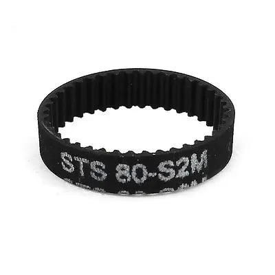 

S2M-80 Ремень ГРМ с ЧПУ шириной 6 мм, шаг 2 мм, 40 зубьев для шагового двигателя