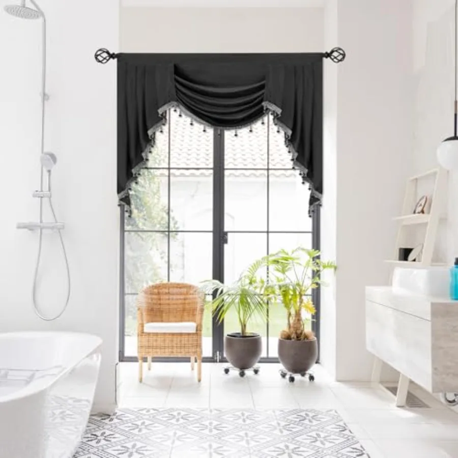 

Бархатные шторы-водопады для спальни, шторы с карнизом для гостиной, панельные шторы W39