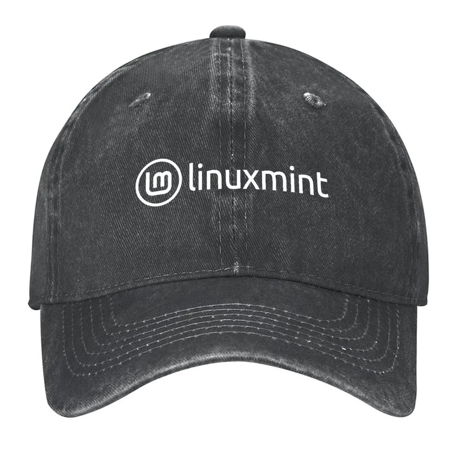 

Linux Mint Baseball Cap cute custom caps golf hat genuine hats on offer Women Men's