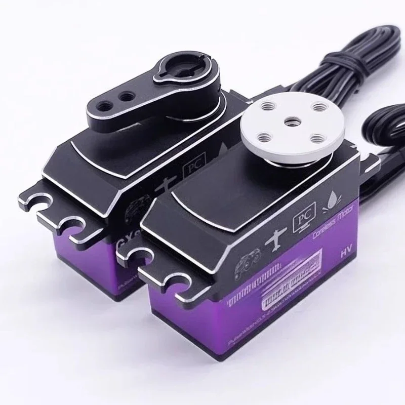 

25kg 7.4v high voltage speed metal tooth waterproof hollow cup high torque short body servo