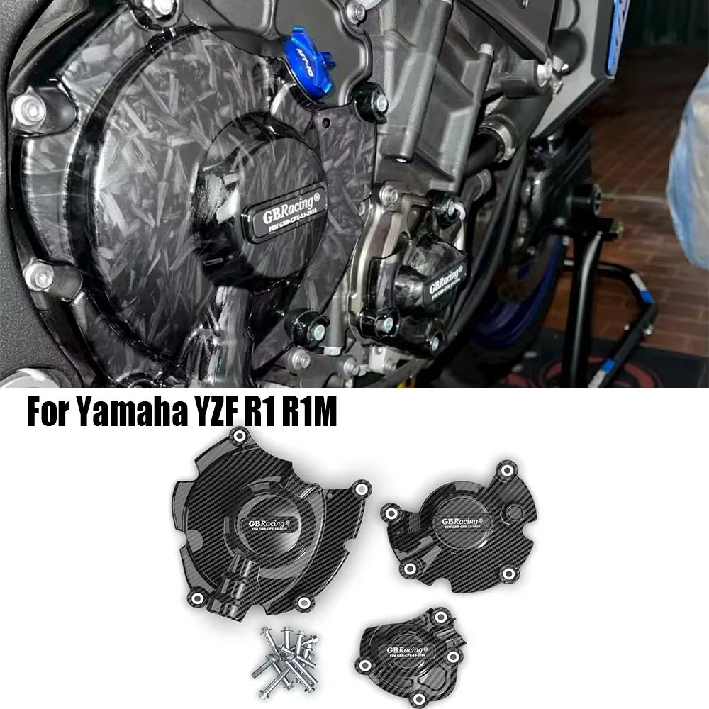 

For Yamaha YZF R1 R1M 2015-2025 2016 2017 2018 2019 2020 2021 Motorcycle Engine Hood Protective Shell Accessories