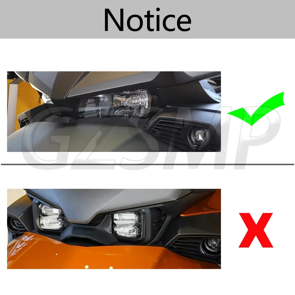 Motorcycle Transparent Light PVC Film Tint Headlight Wrap Cover Film Sticker Fit For Can-Am Spyder F3 2015-2024