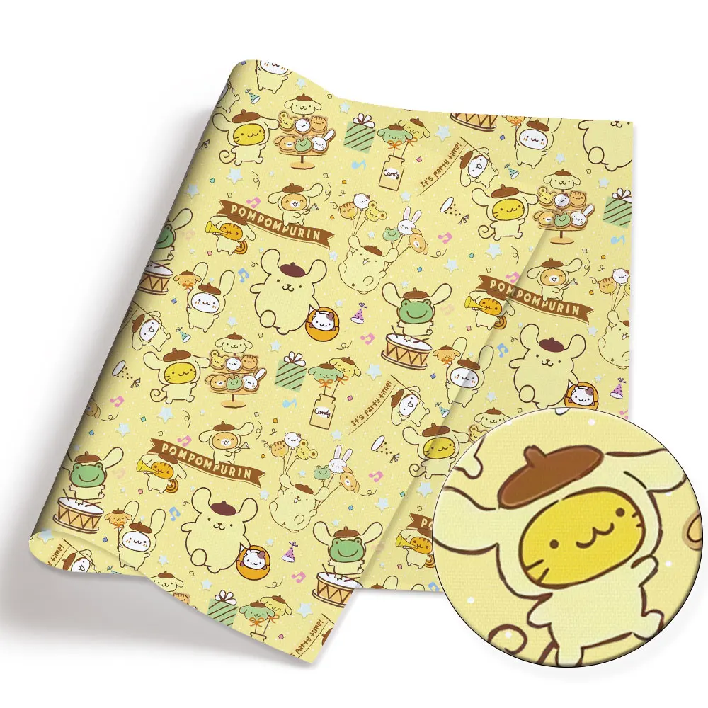 Hello Kitty 140x50CM Cartoon cotton fabric Patchwork Tissue Kid Home Textile Sewing Doll Dress Curtain Polyester cotton Fabric - Image 5