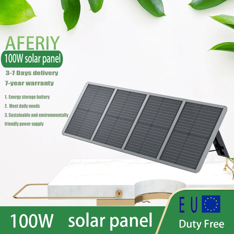 AFERIY 100-W-Solarpanel, 100 W Leistung, Schutzart IP68, wasserdicht …