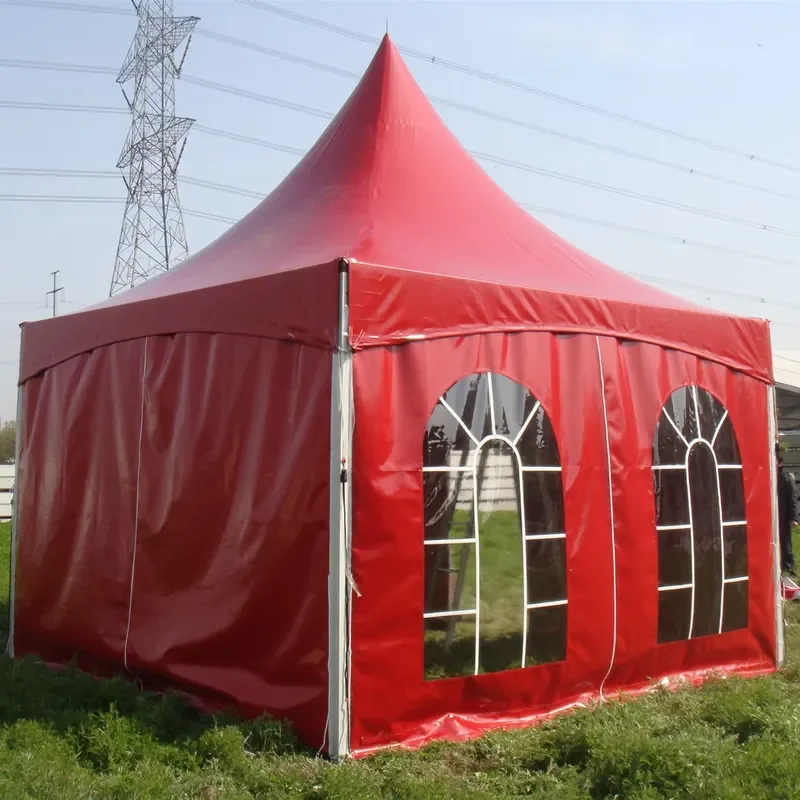 for 3x3m 4x4m 5x5m Waterproof Exhibition Tents Wedding Party Event Garden Marquee Trade Show Tent Pagoda Tents