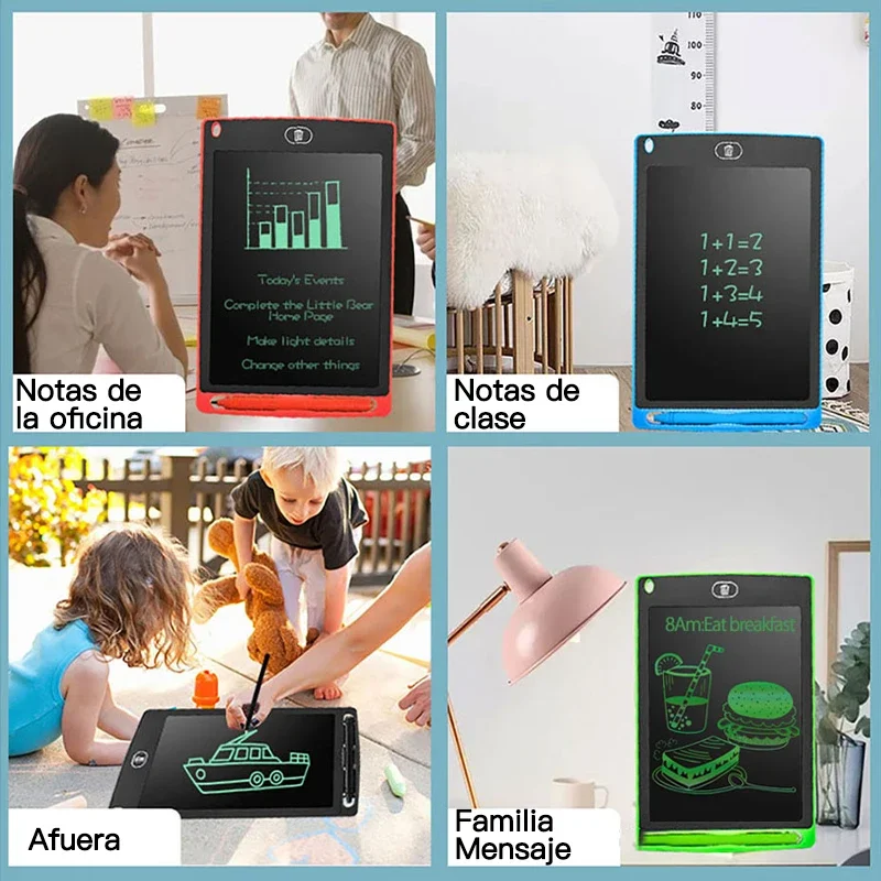 8.5/10/12/16 Inch LCD Drawing Board Writing Tablet Digit Magic Blackboard Art Painting Tool Kids Toys Brain Game Child's Gift
