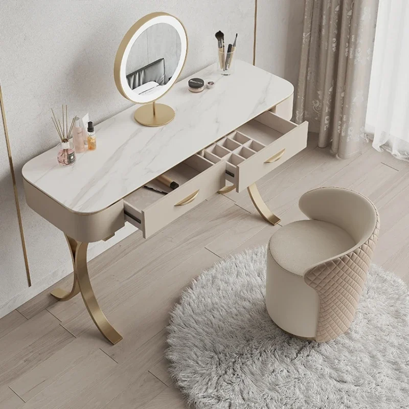 

Modern Light Vanity Table White Nightstand Bedroom Vanity Cover Cabinet Aesthetic Meubles De Chambre Garden Furniture Sets