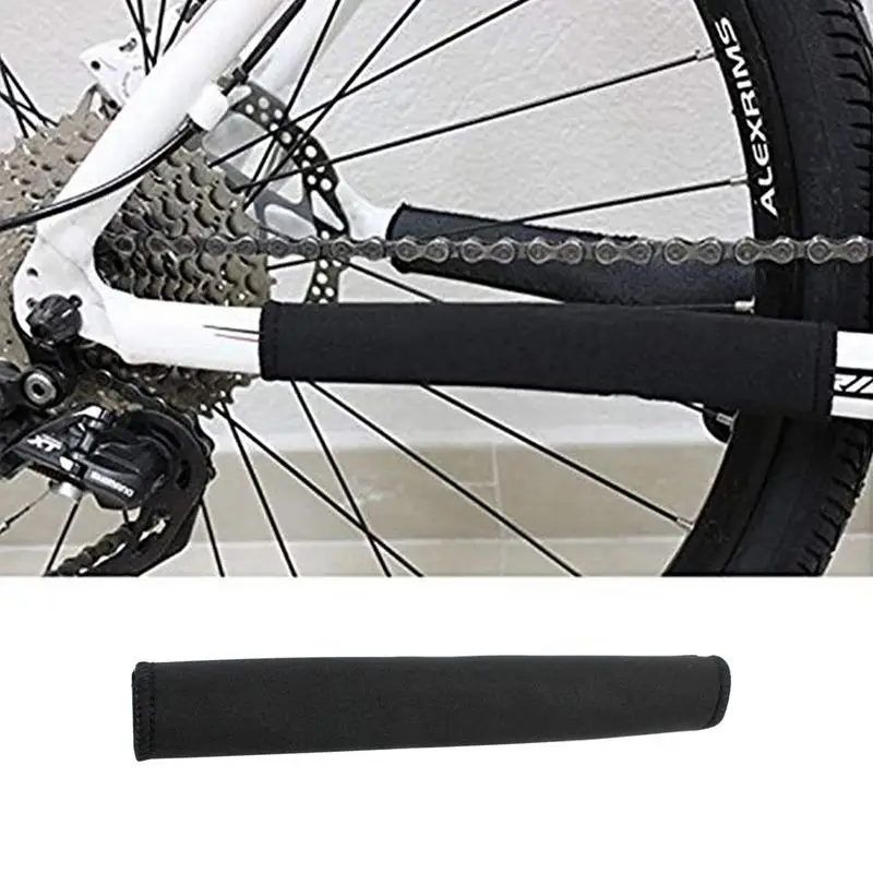 Bike Chainstay Protector Bike Frame Chain Thicken Protective Pad Cover Guard Scratch Resistant Lightweight Cycling Accessories