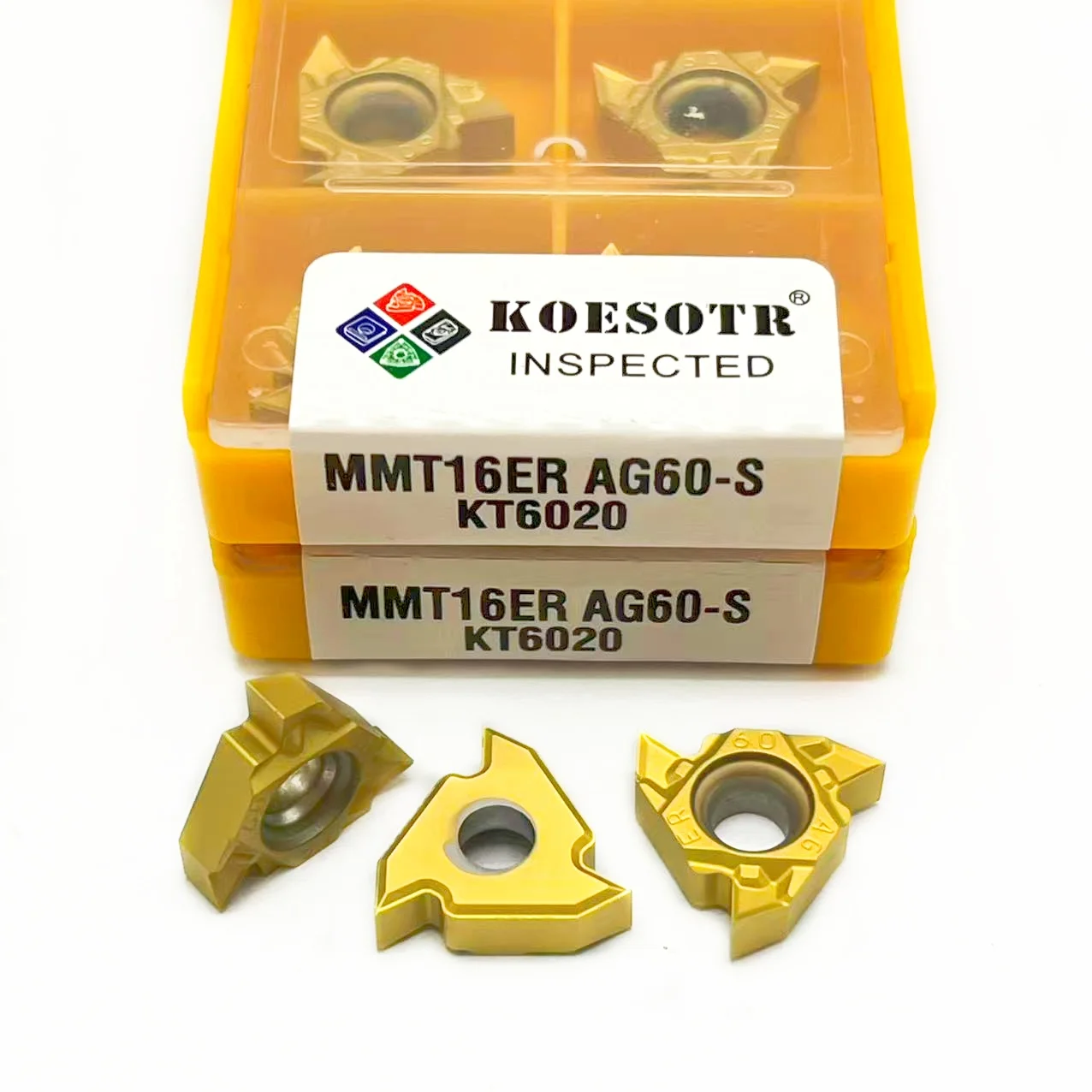 MMT16ERAG60-S Carbide Thread Turning Inserts 10PCS