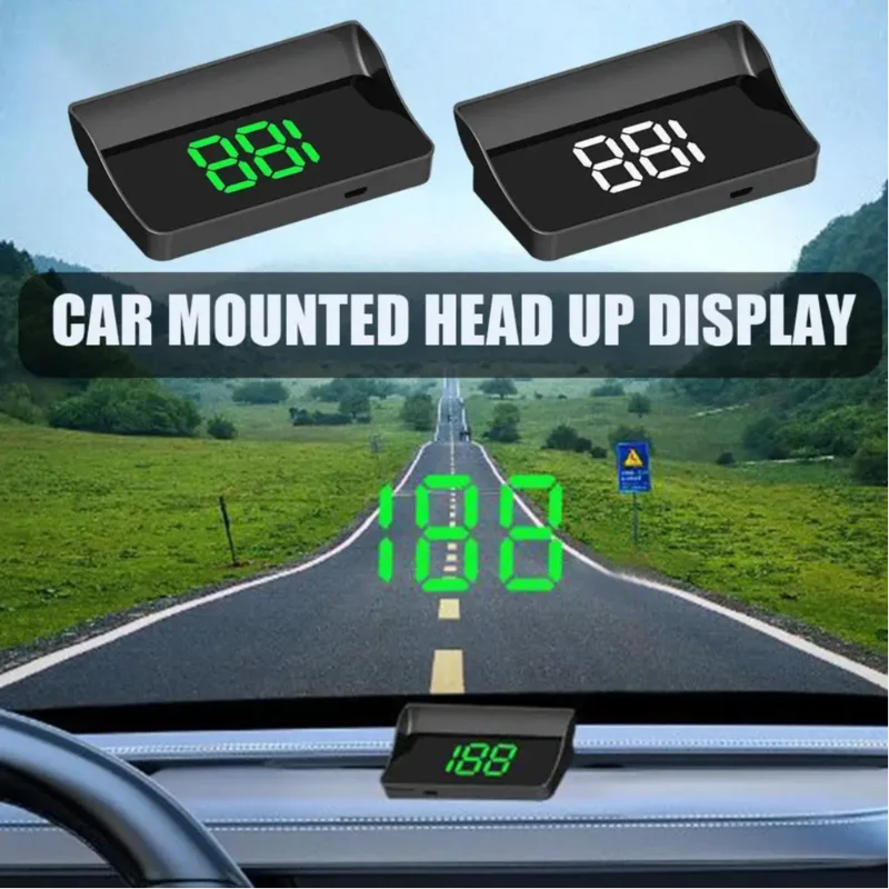 Xiaomi Car Head Up HD Display GPS Speedometer Speed KMH Digital HUD Windshield Projector For All Car Auto Electronics Accessorie