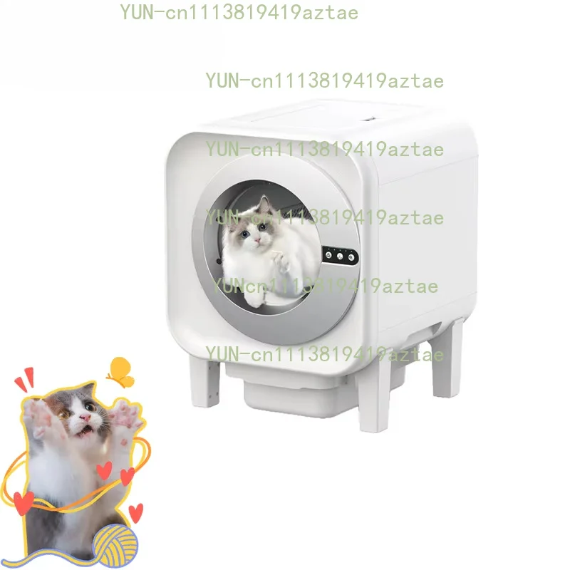 75L Smart Litter Box with Easy Clean & Self Cleaning Automatic WiFi Remote & Multi-Cat ID Exhaust System Bulk Supply