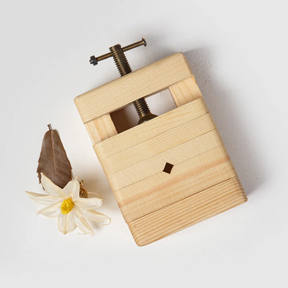 Wooden Carving Clamp 9.5X6.5X4.5Cm For Stone Seal Engraving Pine Wood Craft Fixing Device Handicraft Tool Engraved Seal
