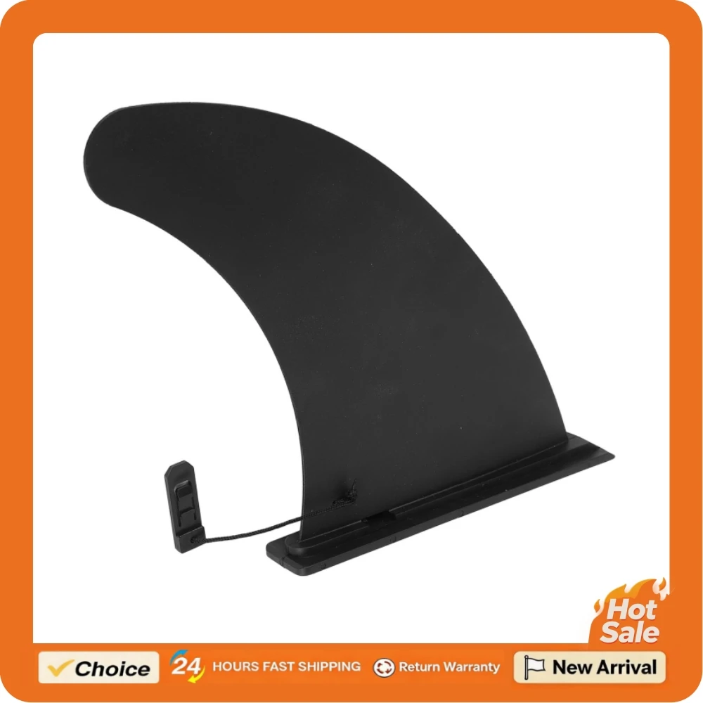 9in Surf SUP Fin for Longboard Paddleboard Longboard Center Fin Fixed Socket Type Surfboard Center Stabilizer Attachment Paddle