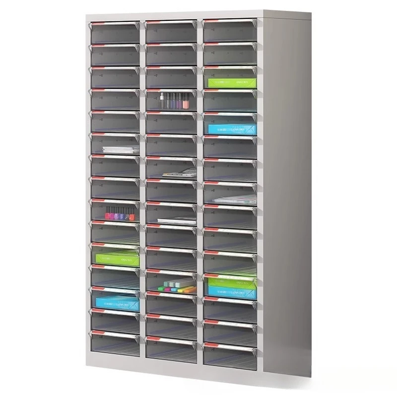 A4 Drawer Filing Cabinet, Multi-use Storage Organizer for Financial Vouchers Contracts and Nail Art Supplies