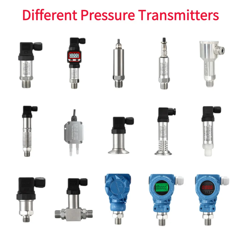 4-20mA intelligent absolute pressure transmitter 0-100Mpa explosion proof oil diesel fuel tank piezoelectric pressure sensor