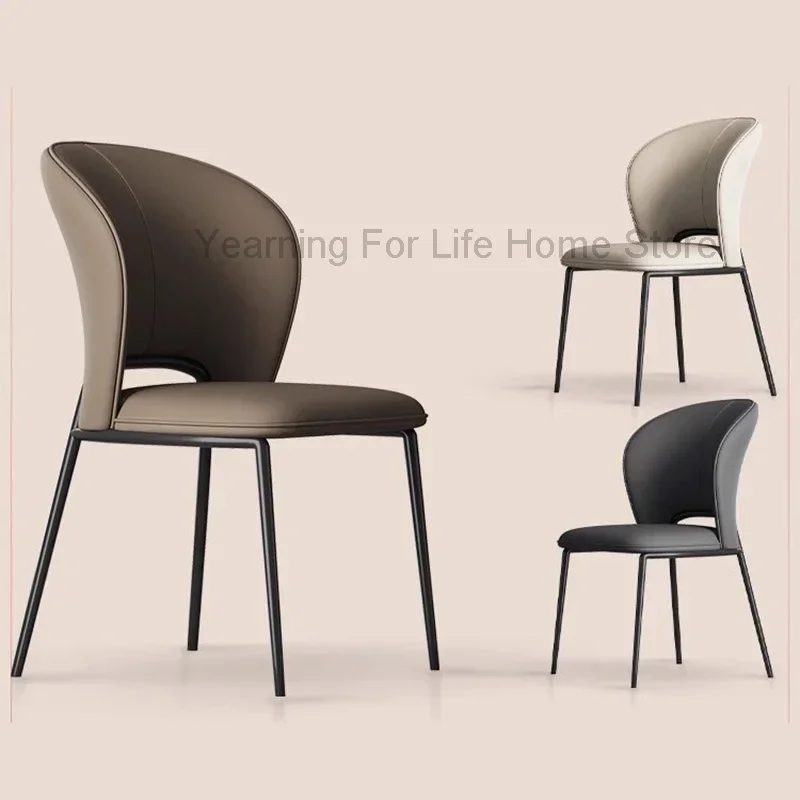 Modern Mid Century Chair Dining Cafe Single Outdoor Garden Chairs Terrace Dining Sedia Sala Da Pranzo Replica Furniture Design