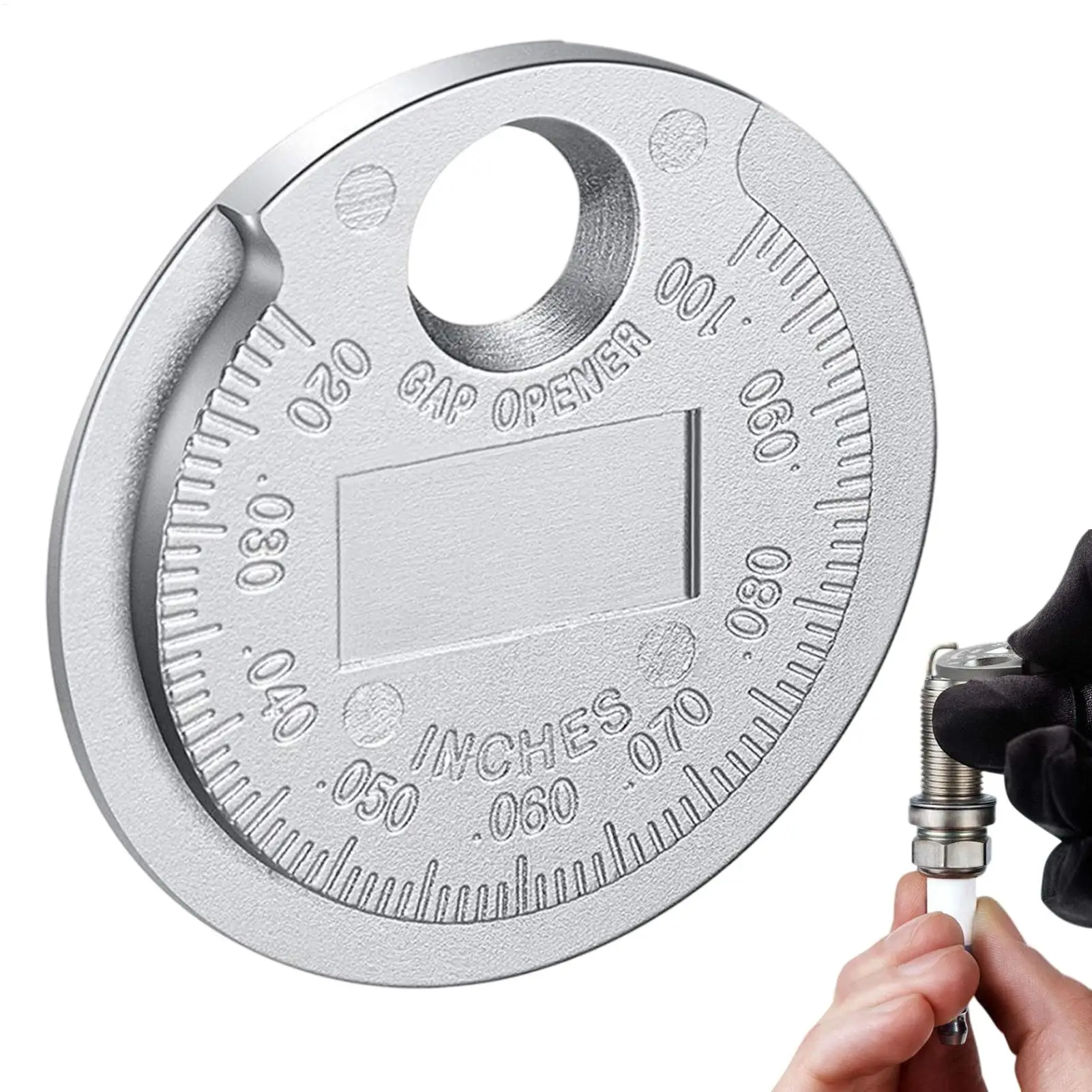 Spark Plug Gap Tool 0.6-2.4mm Car Spark Plug Gap Gapper Tool Accurate Tester Car Accessories for Automotive Engine Lawn Mower