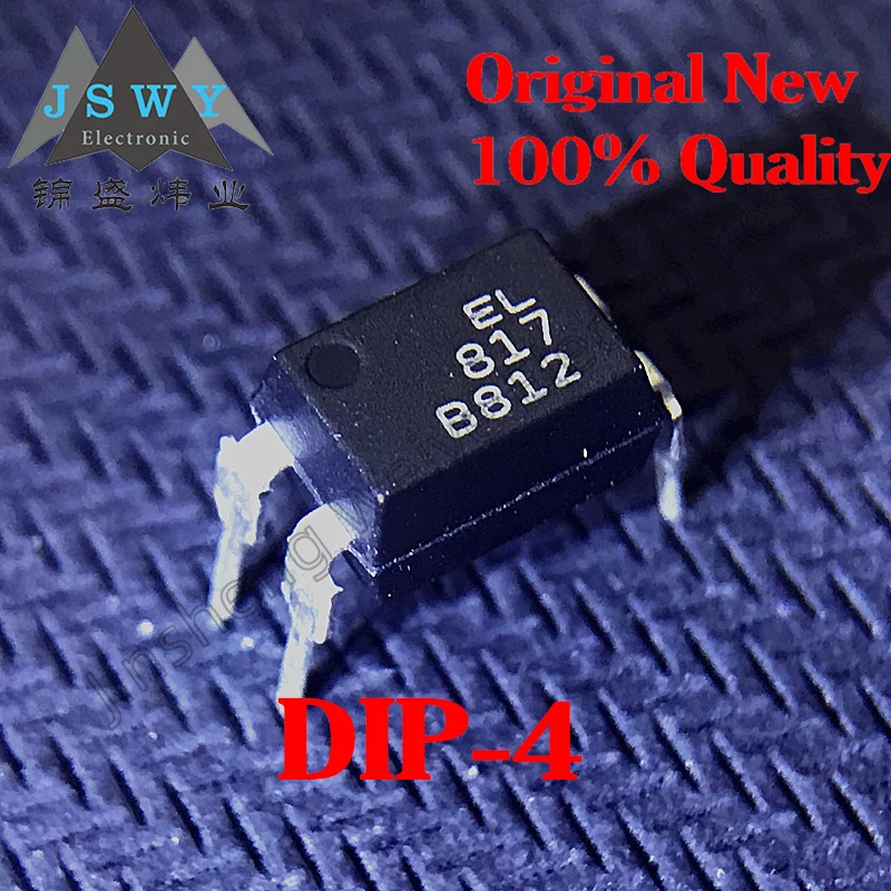 

(200/1000pieces) EL817B EL817 DIP-4 Original Brand New Optocoupler 4-pin In-line Plug-in Large Stock In Stock Fast Shipping