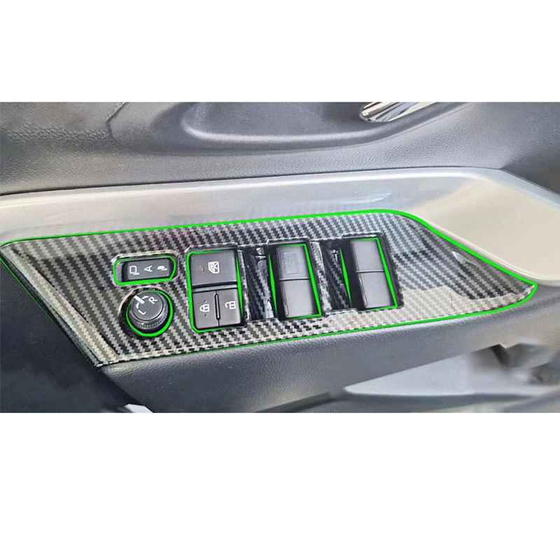 

For Toyota INNOVA 2023 Car Window Button Frame Interior Accessories Modification Parts